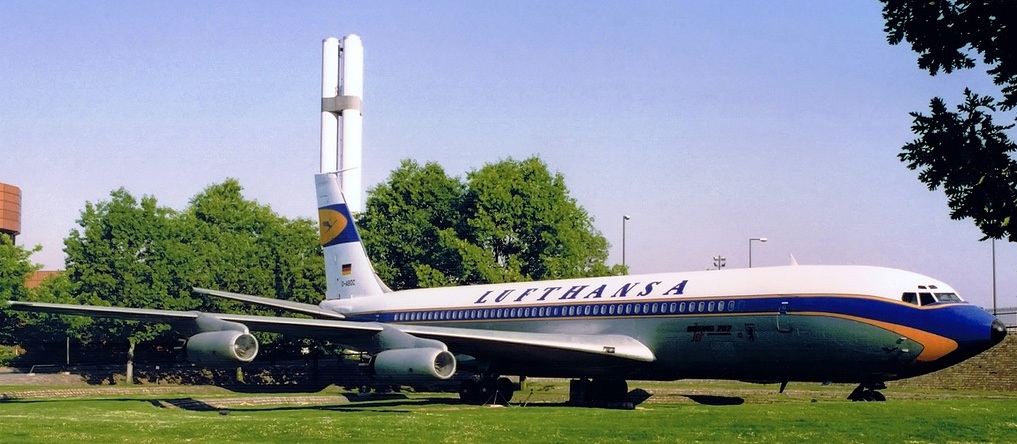 最新エルメス 航空機 Lufthansa Berlin D-ABOC BOEING707-400 航空機 